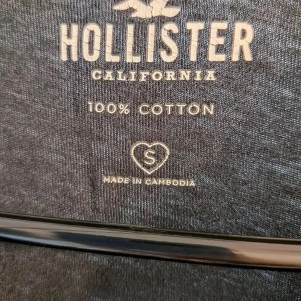 Hollister Cosmic Soul Graphic Tee Black Grunge Y2K Streetwear Alt Festival S